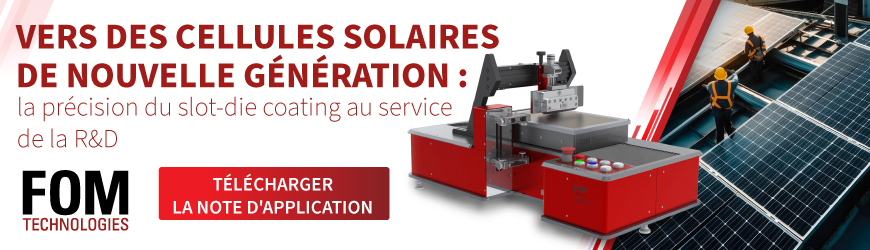 Slot-Die et panneaux solaires
